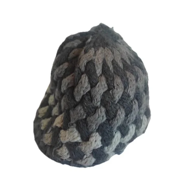 The North Face Wool Alpaca Knit Beanie Gray Lined Winter Hat One Size - Picture 11 of 13